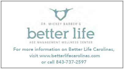 Contact Dr. Mickey Barber's Better Life Carolinas. Age Management Wellness Center