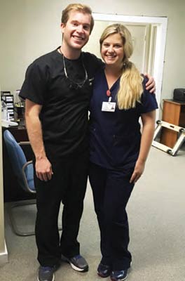 The Shifa Clinic's initial dentist and dental assistant will be Dr. Andy Kloch and Hannah Kloch