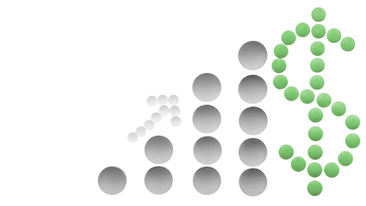 Graphic showing rising costs