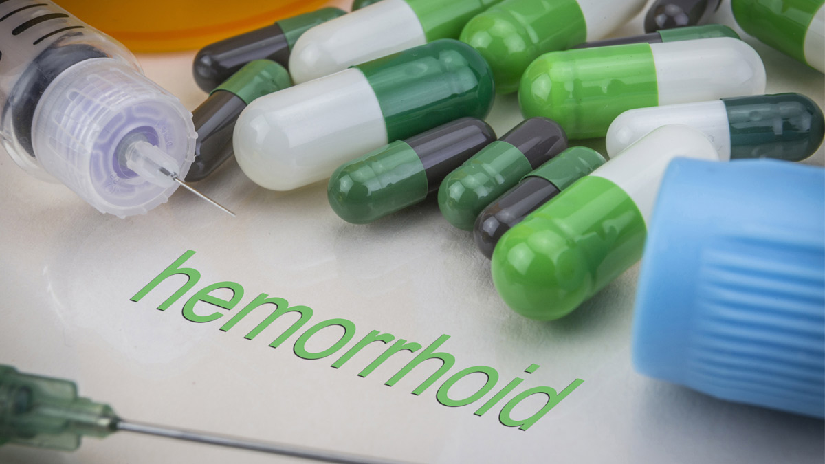 Pills with Hemorrhoid title