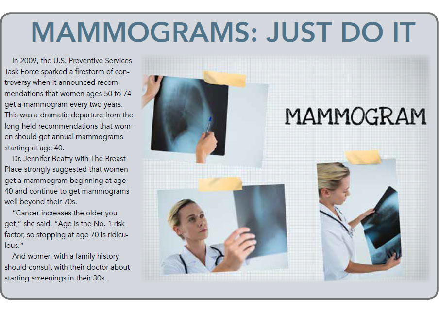 In 2009, the U.S. Preventive Services Task Force sparked a firestorm of controversy when it announced recommendations that women ages 50 to 74 get a mammogram every two years...