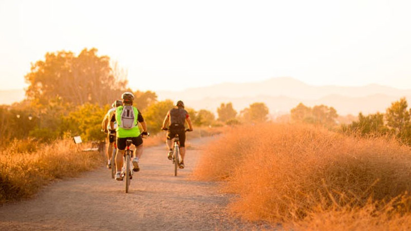 Patients often ride bikes for therapy, whether recommended by a medical professional or self-prescribed to keep up spirits and exercise some.