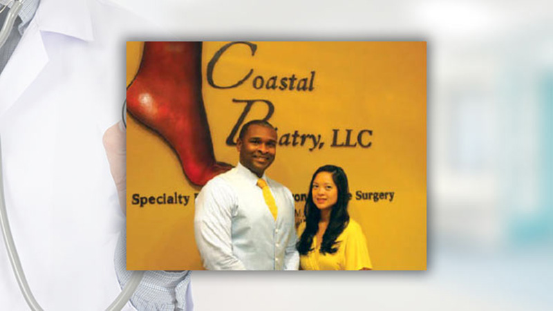 Podiatrists: Drs. rahn and tamika ravenell treat a multitude of foot-related issues.