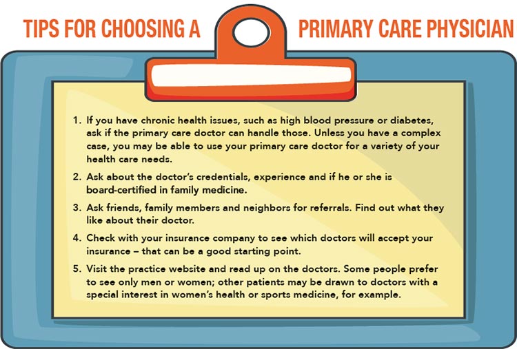 5 Tips for Choosing a Primary Care Physician