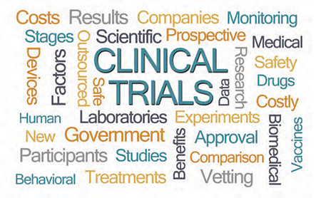 Clinical Research block of words. onitoring. Factors. Human. Treatments. Experiments. Vetting. Comparison. More...