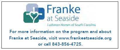 Contact Franke at Seaside at 843-856-4725 or www.frankeatseaside.org