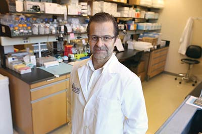 Dr. Gustavo Leone fights cancer through research.