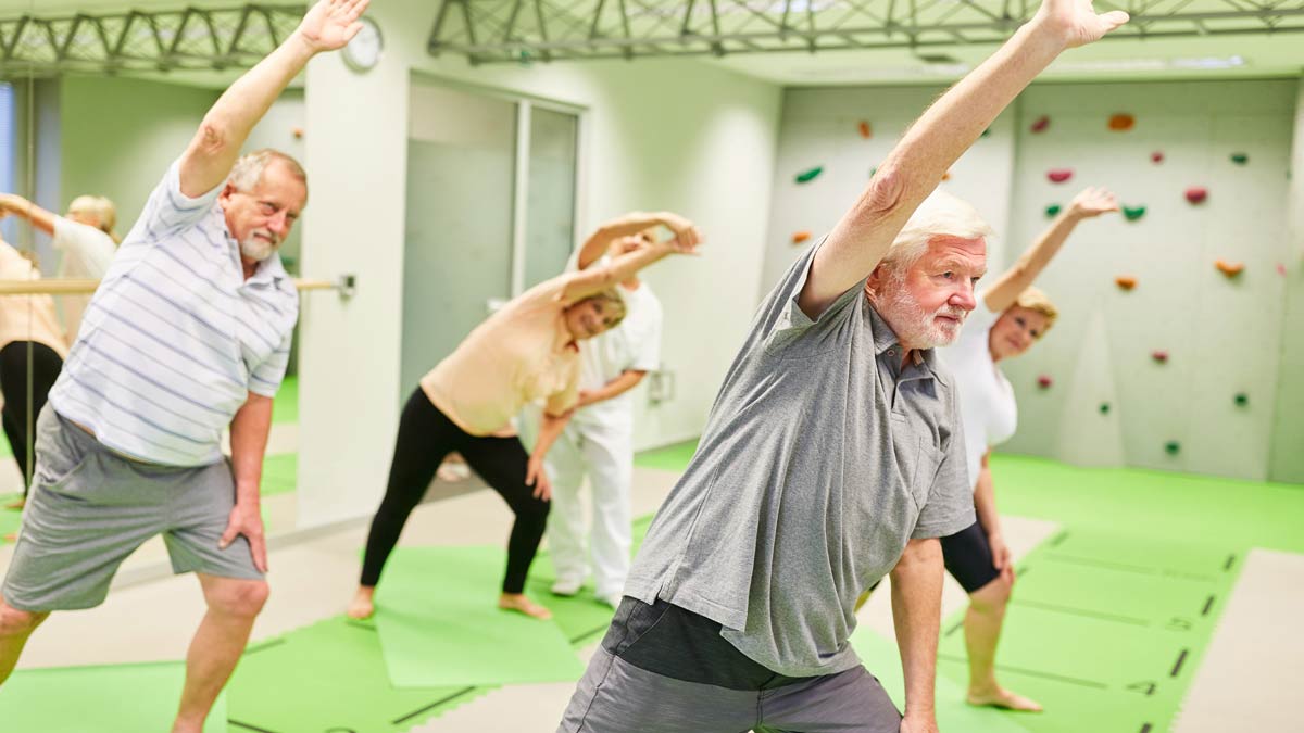 Senior Living: never too old to exercise