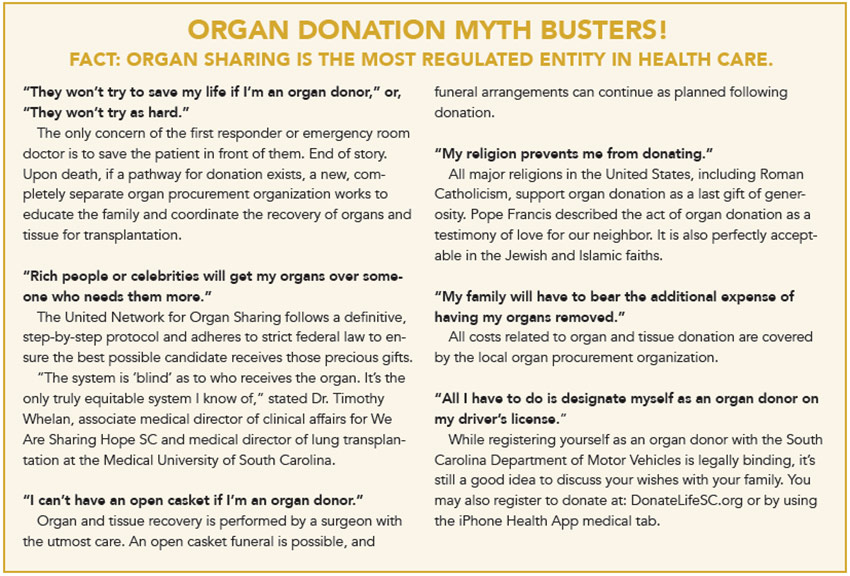 Organ Donation Myth Busters. FACT: ORgam sharing is the most regulated entity in health care. More....