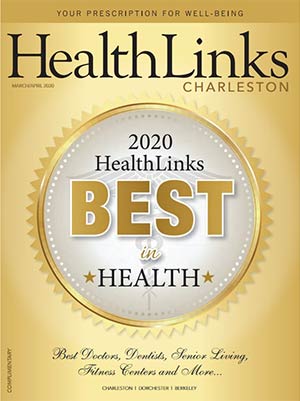 HealthLinks Charleston Magazine Cover, March/April 2020