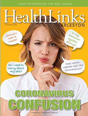 July/August 2020 HealthLinks Charleston Magazine Cover