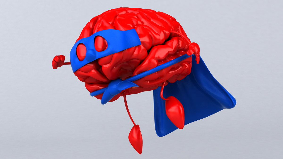 Photo illustration for Brain Power