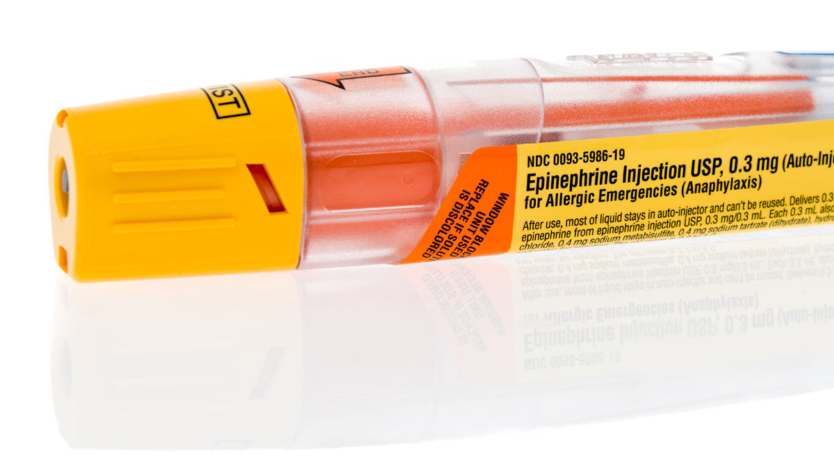 An EpiPen (Epinephrine Injection)