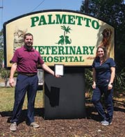 PALMETTO VETERINARY HOSPITAL named BEST VETERINARY CLINIC