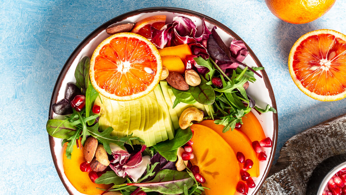 Clean eating - Vegetable Fruit Bowl