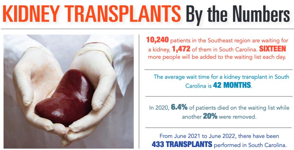 Infographic Kidney Transplants By The Numbers