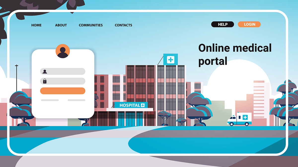 Graphic: A patient portal