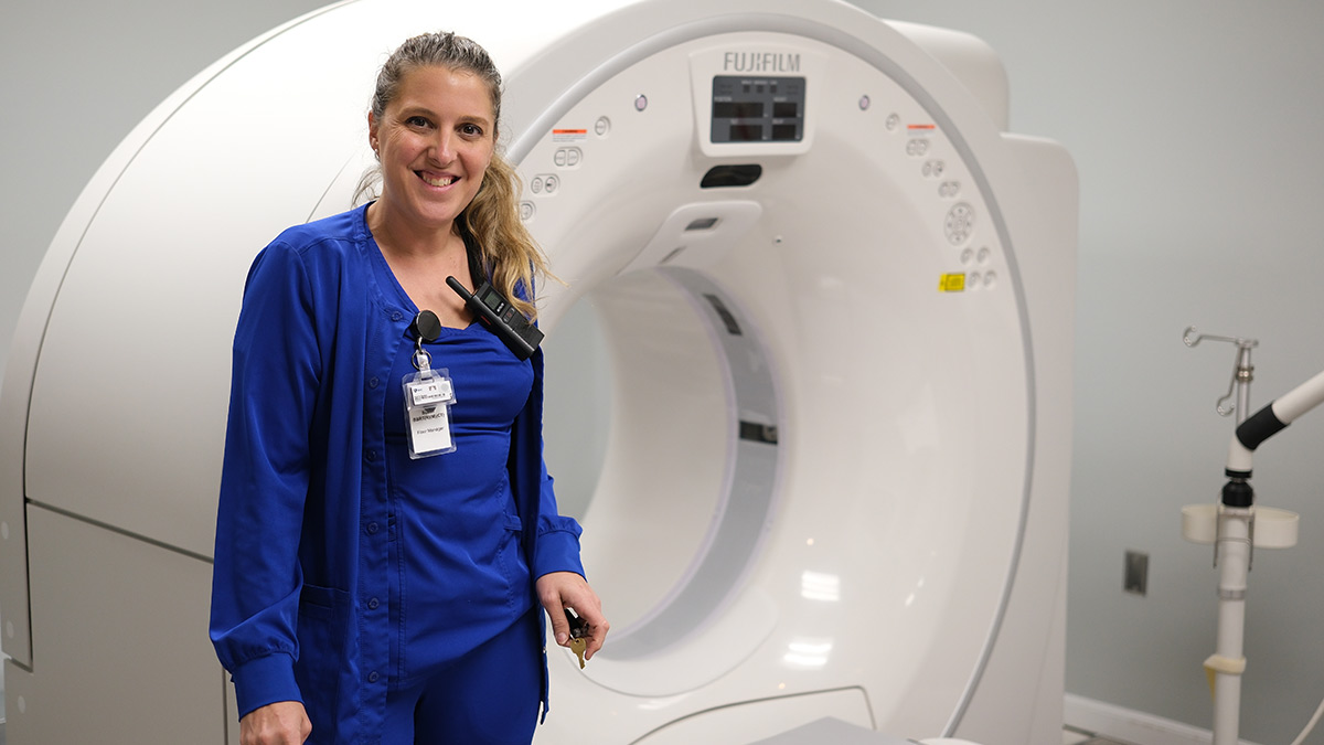 Radiology Manager & Floor Manager Susan Krol at NasonCare is a radiologic technologist but is also registered in CT and mammography.