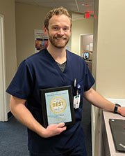 BEST BEDSIDE MANNER (NON-M.D.) - John Schulte, PA-C. BEST in HEALTH 2023.