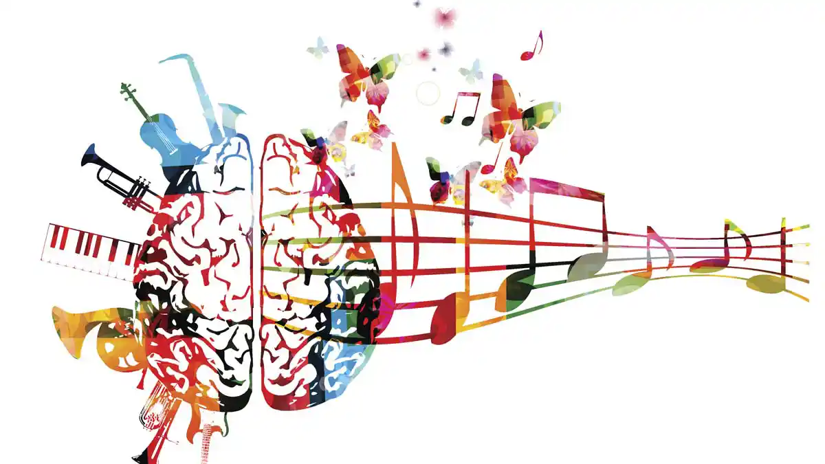 Illustration: the connection between music and health