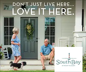 Ad: South Bay at Mount Pleasant. It Looks Like A Luxury Resort; It Lives Like Home.