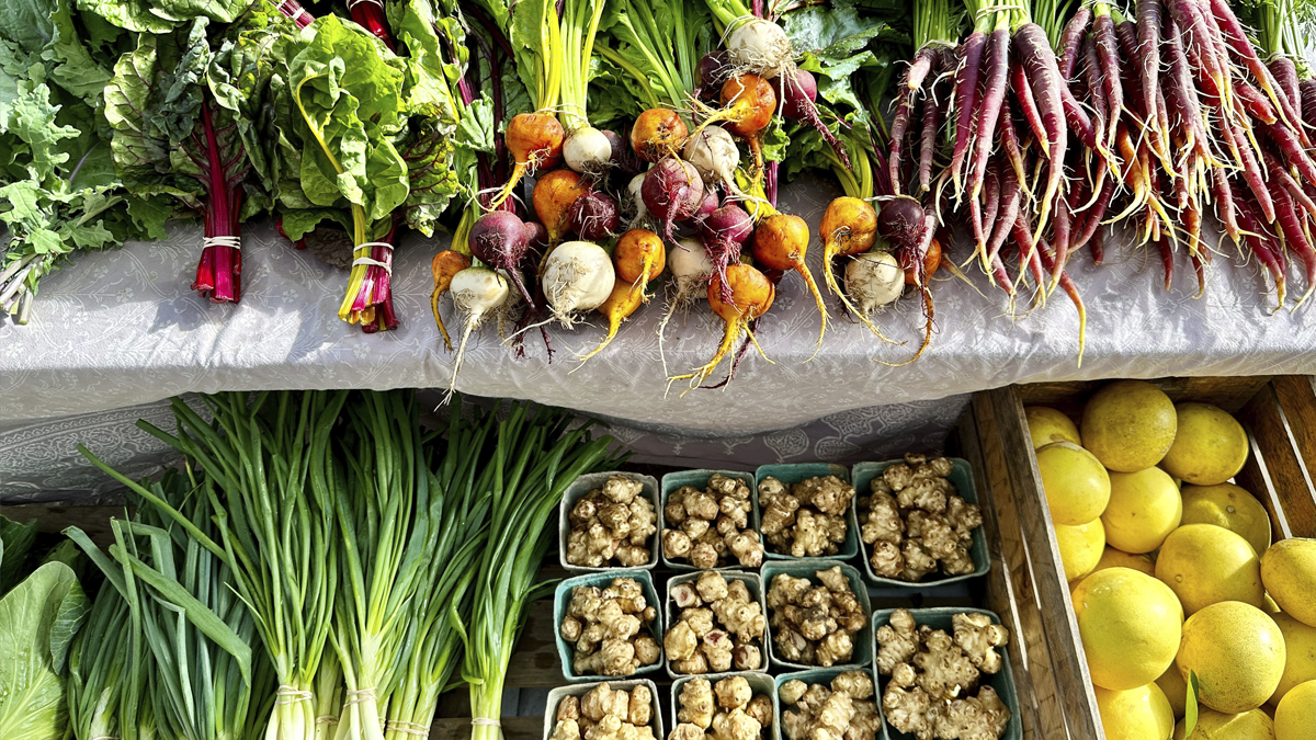 Photo of fruits and vegetables