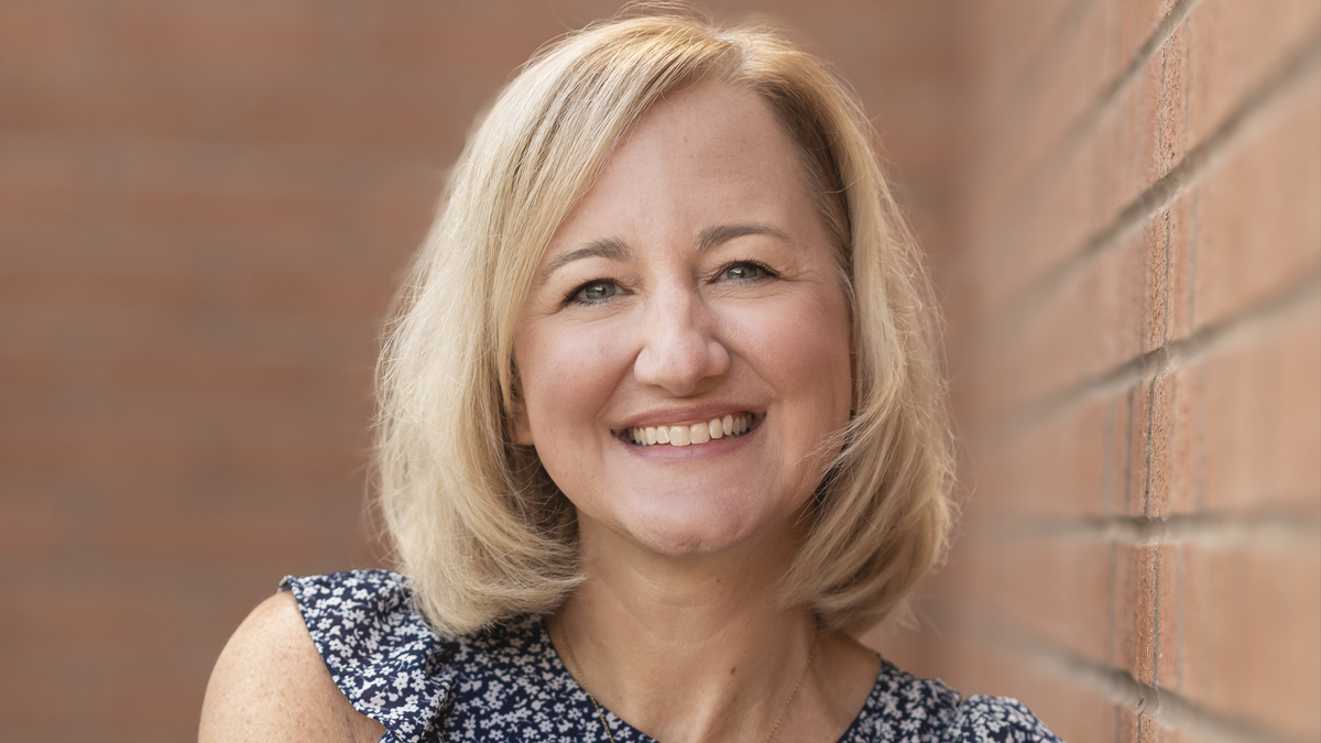 Photo of a woman smiling