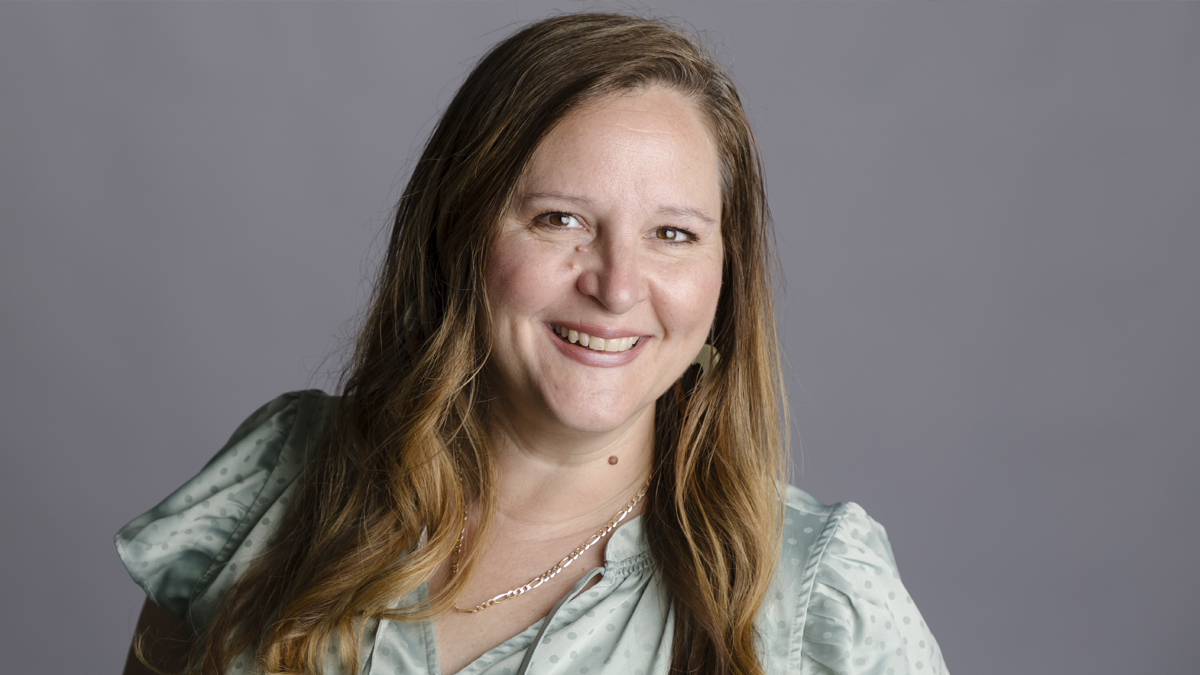 Photo of a woman smiling